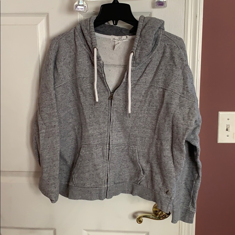 Zip-up hoodie